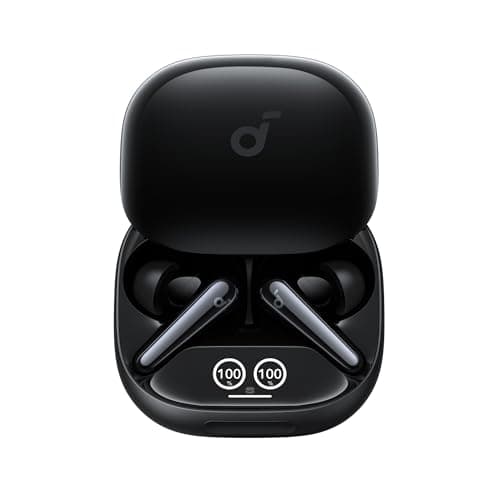 Soundcore Liberty 4 Pro by Anker, Noise Cancelling Wireless Earbuds, 7-Sensor and Real-Time Adaptive Noise Cancelling, 2× Faster Charging, Studio-Level Hi-Fi Music, Clear Calls with 6 Mics and AI 4