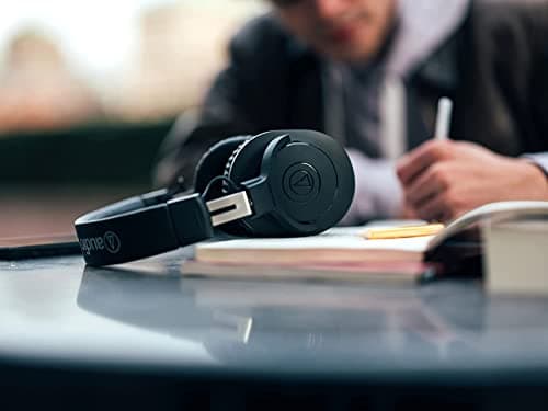 Audio-Technica ATH-M20xBT Wireless Over-Ear Headphones, Black 5