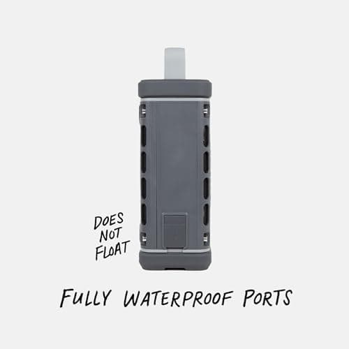 Turtlebox Ranger: Loud! Outdoor Portable Bluetooth 5.4 Speaker | Rugged, Waterproof, Ultra-Portable | Plays to 105 db, Deep Bass, Shockproof, Unlimited Pairing for Full Stereo Experience, Gray 5