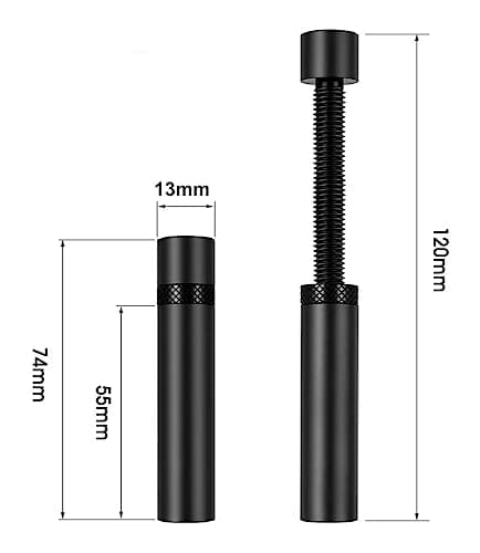Uyubao GPU Support Bracket, Gpu Anti Sag Bracket, Graphics Card GPU Brace Support, Video Card Sag Holder Bracket, GPU Stand with Magnet & Non-Slip Sheet, L(74-120mm) 2