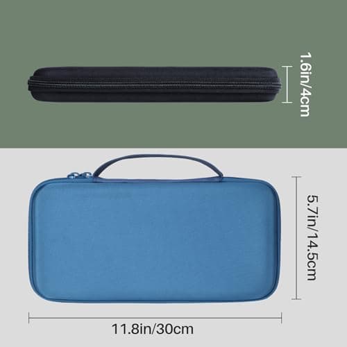 Lebakort Hard Case Compatible with Logitech Pebble Keys 2 K380s K380 Keyboard (Graphite Case) 4