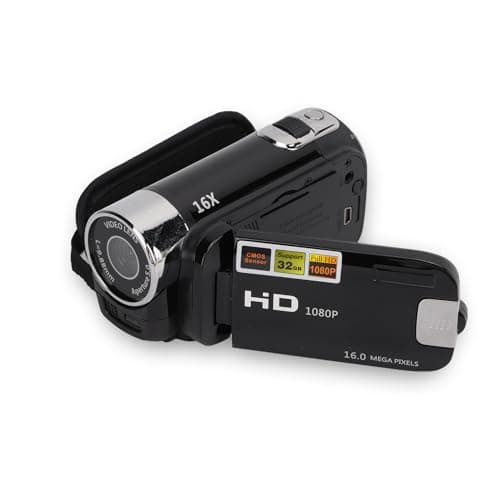 1080P FHD Vlogging Camcorder with 16X Zoom and 2.7" LCD Screen, Kids Video Camera Recorder for , 16MP Photo Resolution