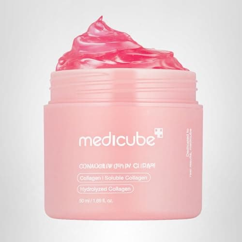 medicube Collagen Jelly Cream- Niacinamide & Freeze-Dried Hydrolyzed Collagen - Boosts skin's barrier hydration and gives 24h Glow & Lifted Look - Korean skincare (1.69 Fl Oz (Pack of 1)) 5