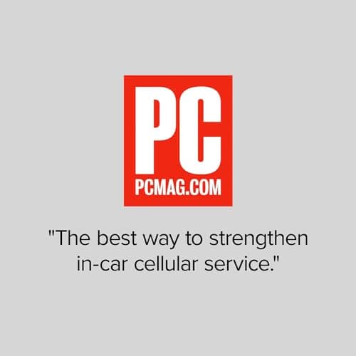 weBoost Drive X - Vehicle Cell Phone Signal Booster | 5G & 4G LTE | Magnetic Roof Antenna | Boosts All U.S. Carriers - Verizon, AT&T, T-Mobile | Made in the U.S. | FCC Approved (model 475021) 4