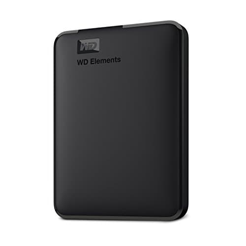 WD 6TB Elements Portable External Hard Drive for Windows, USB 3.2 Gen 1/USB 3.0 for PC & Mac, Plug and Play Ready - WDBHJS0060BBK-WESN