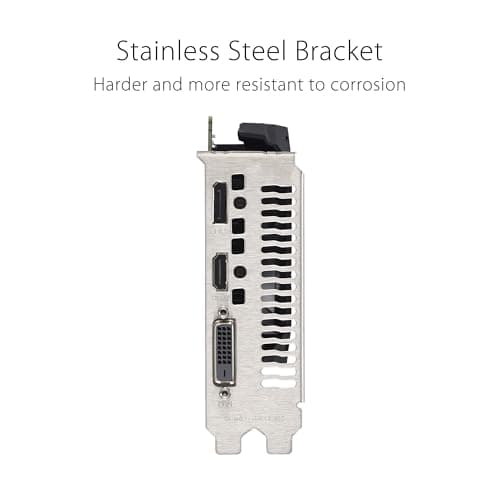 ASUS Dual NVIDIA GeForce RTX 3050 6GB OC Edition Gaming Graphics Card - PCIe 4.0, 6GB GDDR6 Memory, HDMI 2.1, DisplayPort 1.4a, 2-Slot Design, Axial-tech Fan Design, 0dB Technology, Steel Bracket 5