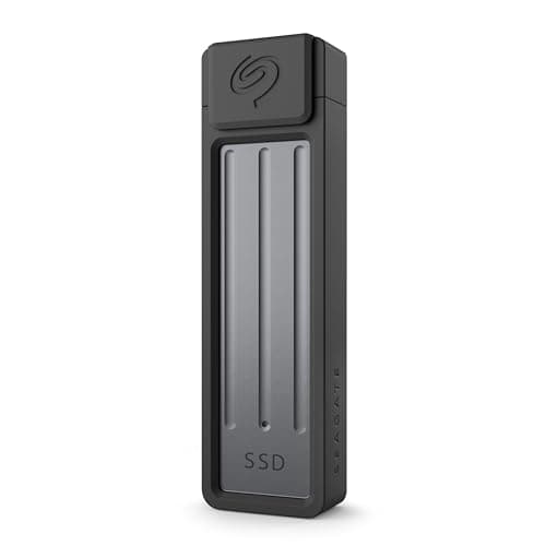 Seagate Ultra Compact 2TB, Portable SSD, 1000MB/s, USB-C, USB 3.2 Gen2, IP54 Water Dust and 3m Drop Resistant, Windows/Mac/iPhone/iPad/Android Phone/Tablet/PS4/PS5/Xbox Compatibility (STMX2000400) 3