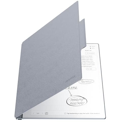 Penstar eNote 2 Paper Tablet Bundle, 10.3-inch Pen Only Writing Tablet, Electronic Notebook Digital Notepad, 300 PPI 4GB 128G E-Ink Reader with Folio Cover & Two B5 Pens 5