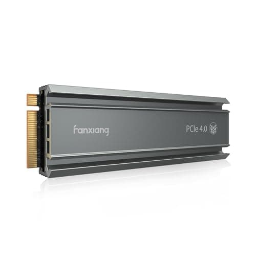 fanxiang S660 PCIe 4.0 500GB NVMe M.2 SSD for PS5 with Heatsink, Up to 5000MB/s, Suitable for PlayStation 5 Enthusiasts, Technology Enthusiasts, IT Professionals