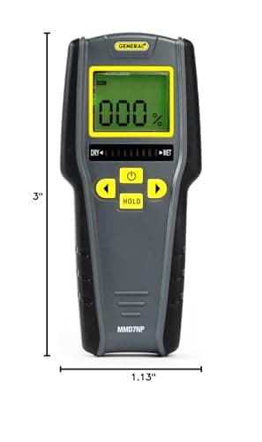 General Tools Digital Moisture Meter MMD7NP - Humidity Sensor- Pinless and Non-Invasive 2