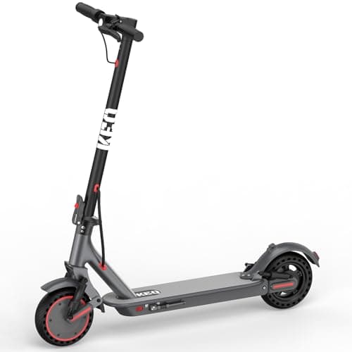 Electric Scooter Adults Commuting Travel,30 Miles Long Ranges Portable Foldable Top Speed 22MPH,10'' Solid Tires,500W Motor Dual Brake and Dual Suspension,264LBS Load App Control Escooter for Teens
