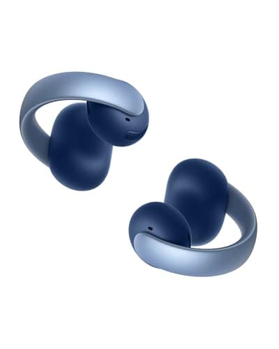 Soundcore AeroClip by Anker, Open-Ear Earbuds, Clip-On Headphones, Adaptive Comfort, Clear Calls with 4 Mics and AI, Stable Fit, 12mm Drivers for Powerful Bass, Hi-Res, Open-Ring Design