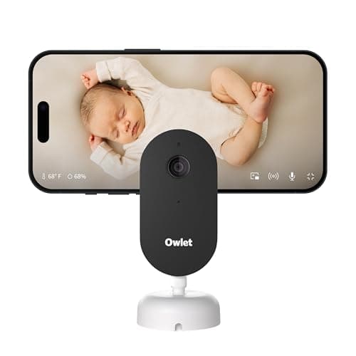 Owlet Dream Sight (Gen 3) Smart Video Baby Monitor | 2K HD Camera w/Night Vision | Detects Crying, Motion & Temperature | Customizable Alerts | Two-Way Talk | Secure Wi-fi 2