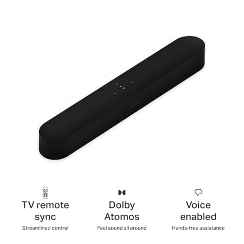 Sonos Beam Gen 2 - Black - Soundbar with Dolby Atmos 5