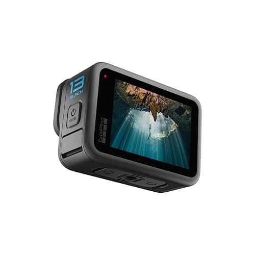 GoPro HERO13 Black Accessory Bundle - Includes The Handler, 2 Enduro Batteries, 2 Curved Adhesive Mounts, 64GB SanDisk MicroSD Card, and Carrying Case 3