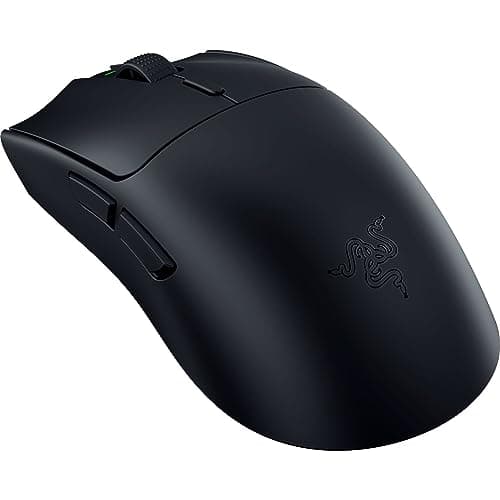 Razer Viper V3 HyperSpeed Wireless Esports Gaming Mouse: 82g Lightweight - Up to 280 Hr Battery - 30K DPI Optical Sensor - Gen-2 Mechanical Switches - 8 Programmable Controls - Classic Black 3