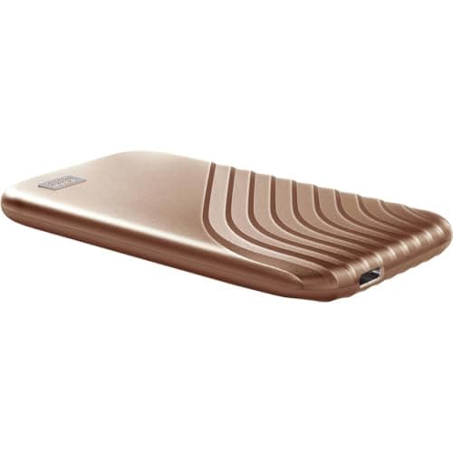 Western Digital 2TB My Passport SSD Portable External Solid State Drive, Gold, Sturdy and Blazing Fast, Password Protection with Hardware Encryption - WDBAGF0020BGD-WESN 4