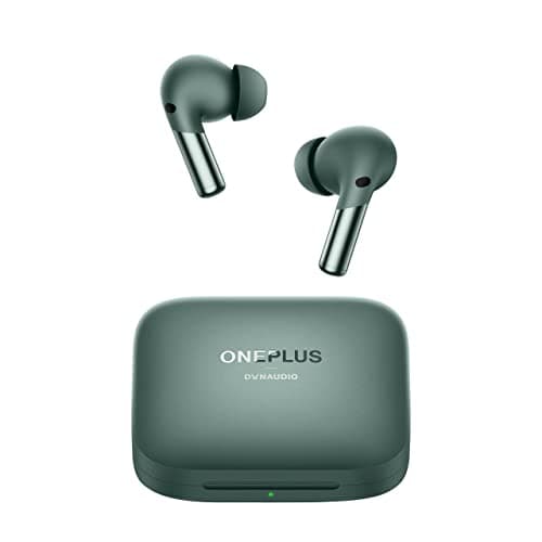 OnePlus Buds Pro 2, Arbor Green, Audiophile-Grade Sound Quality Co-Created with Dynaudio, Best-in-Class ANC, Immersive Spatial Audio, Up to 39 Hour Playtime with Charging case, Bluetooth 5.3 2