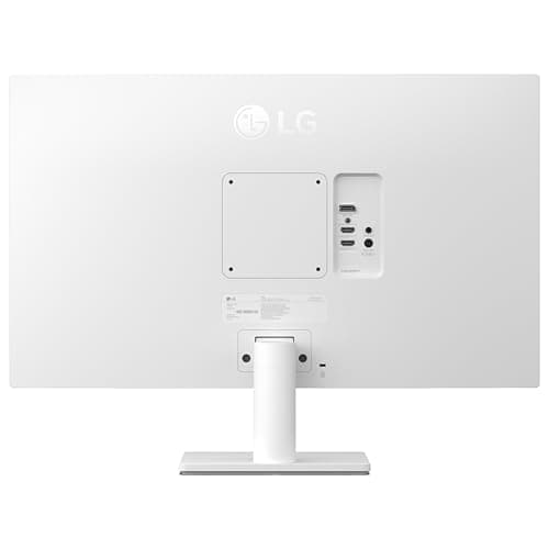 LG 27US500-W Ultrafine Monitor 27-Inch 4K UHD (3840x2160) HDR10 IPS Borderless Design Reader Mode Flicker Safe Switch App HDMI DisplayPort - White 4