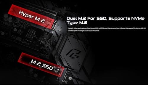 ASRock B550 Phantom Gaming 4 Supports AMD AM4 Socket Ryzen™ 3000, 3000 G-Series, 4000 G-Series, 5000 and 5000 G-Series Desktop Processors Motherboard 5