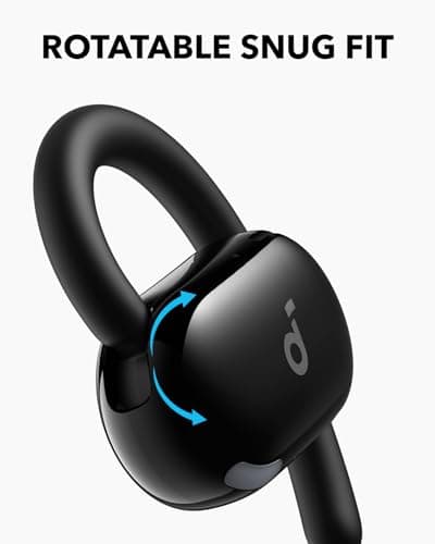 Soundcore V20i by Anker Open-Ear Headphones, Adjustable Ear Hooks, Ultra-Comfort, Snug Fit, Powerful Sound, Clear Calls, IP55, 36H Playtime, Bluetooth 5.4 Wireless Earbuds, Multipoint Connection 3