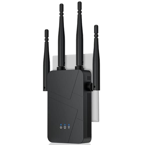 2026 WiFi Extender, 15888 sq.ft Internet Extender WiFi Booster, Long Range Wireless Repeater Signal Amplifier for Home, Mesh Wi-Fi 99% Faster | Broader Than Ever, Support 55+ Devices, 1-Tap Setup