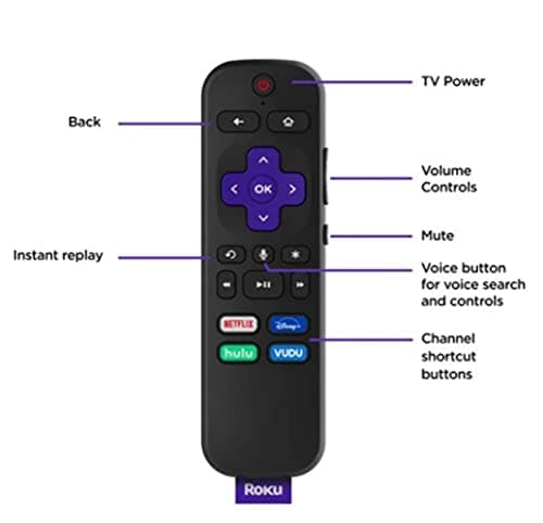 Roku Streaming Stick+ | HD/4K/HDR Streaming Device with Long-range Wireless and Voice Remote with TV Controls (Renewed) 3