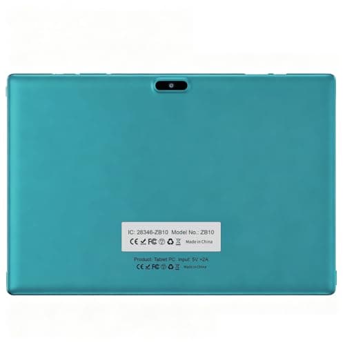 ZZB 10 inch Tablet Android 15 Tablet PC, 10.1" Android Tablets DDR4 8GB RAM 32GB ROM 2MP+8MP Dual Camera 5G WiFi-6 BT Support 1TB Expand 10 in IPS 6000mAh Battery Powerful Performance Tablets (Navy) 8