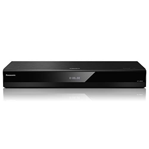 Panasonic Streaming Blu Ray DVD Player, 4K Blu Ray Player with Dolby Vision and HDR10+ Ultra HD Premium Video Playback, Hi-Res Audio, Voice Assist - DP-UB820-K (Black)