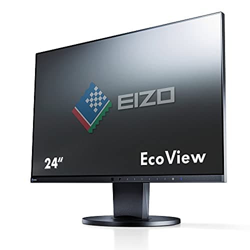 EIZO FlexScan EV2450FX-BK 23.8-Inch Screen LED-Lit Monitor, Black (Renewed)