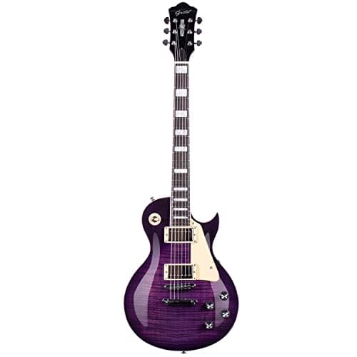 GROTE Guitar Solid Body Electric Guitar with Gigbag LPYS-006 (Purple) 2