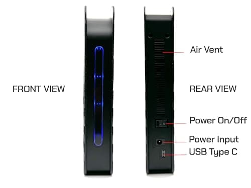 Avolusion T8 Series 4TB USB 3.0 External Gaming Hard Drive for PS5 Game Console (Black) - 2 Year Warranty 5