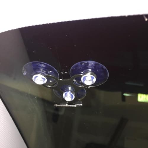 DGTKS Cobra Windshield Mounting Bracket for Cobra Radar Detectors with 3 Enhanced Clear Suction Cups 4