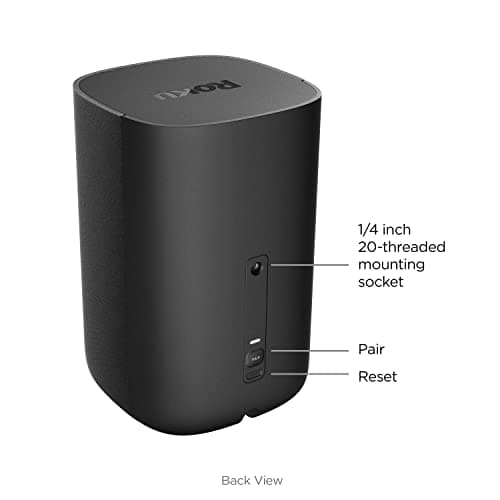 Roku Wireless Speakers - Set of 2 (Pack of 1) - Compatible with Roku TV, Streambar, and Streambar Pro (SE is not compatible) 5