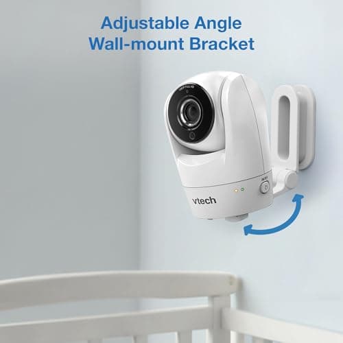 VTech Upgraded Smart WiFi Baby Monitor, 1080p FHD Camera and 5" HD IPS Display, Free App with Motion Video, Sound/Motion Detection and Notifications, Fully Remote Pan-Tilt-Zoom: VM901 4