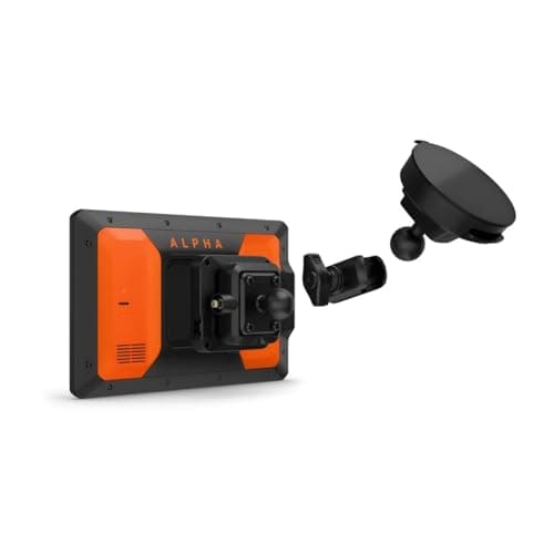 Garmin Alpha XL Conkey's Bundle 10" GPS Hunting System - Tracks 20 Dogs at a time,Stores up to 250 Dogs, Navigation, Cupholder Mount, Bolt-On Adapter & Suction Cup Included 2