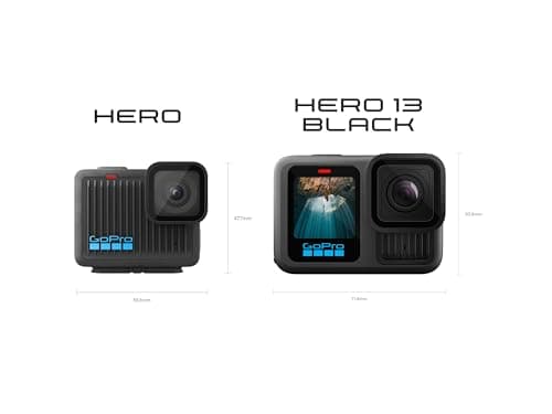GoPro Hero - Compact Waterproof Action Camera with 4K Ultra HD Video, 12MP Photo, Touch Screen 2