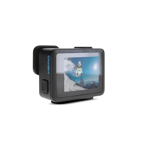 GoPro Hero (Go Pro Hero) Black Compact - Waterproof Action Camera with 4K Ultra HD Video, 12MP Photos, Stabilization + 50-in-1 Accessory Kit + 64GB Card + More 4