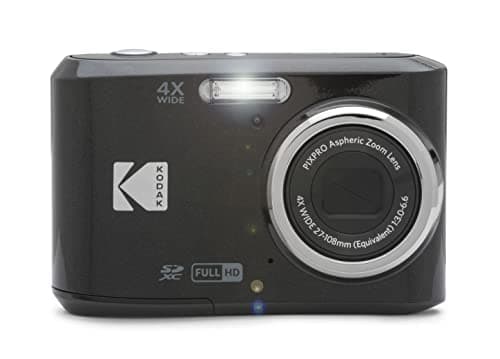 KODAK PIXPRO Friendly Zoom FZ45-BK 16MP Digital Camera with 4X Optical Zoom 27mm Wide Angle and 2.7" LCD Screen (Black) 3