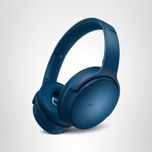 Bose QuietComfort Headphones - Wireless Bluetooth Headphones, Active Over Ear Noise Cancelling and Mic, USB-C Charging, Deep Bass, Up to 24 Hours of Playtime, Twilight Blue - Limited Edition Color 5