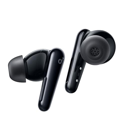 Soundcore Liberty 4 Pro by Anker, Noise Cancelling Wireless Earbuds, 7-Sensor and Real-Time Adaptive Noise Cancelling, 2× Faster Charging, Studio-Level Hi-Fi Music, Clear Calls with 6 Mics and AI 5