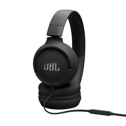 JBL Tune 520C - USB-C Wired on-Ear Headphones with Hi-Res Audio Support, JBL Pure Bass Sound, Comfort fit, USB-C connectivity, 3-Button Remote with Microphone and EQ presets Control (Black) 4