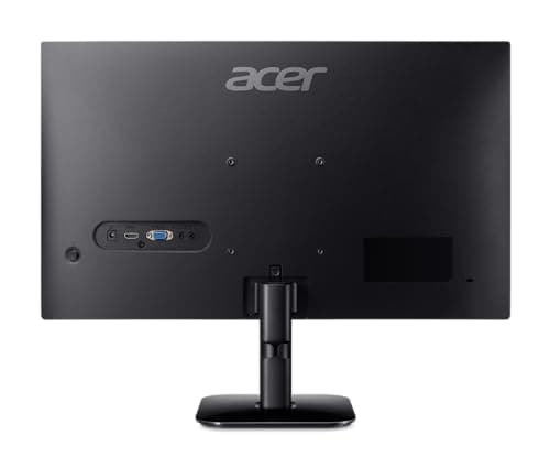 Acer 27 Inch Monitor- KB272-27 Inch FHD IPS (1920 x 1080) Display, Up to 120Hz Refresh Rate, 99% sRGB, Tilt, Adaptive-Sync Support (FreeSync Compatible) 1ms (VRB), sRGB 99% Color, HDMI & VGA Ports 5
