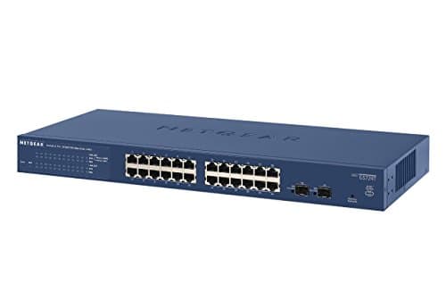 NETGEAR GS724T-400NAS 24-Port Gigabit Smart Managed Pro Switch, 2 SFP, L2, ProSAFE Lifetime Protection (GS724Tv4) (Renewed) 4