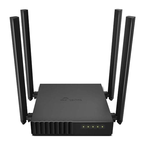 TP-Link Archer C54 | AC1200 MU-MIMO Dual-Band WiFi Router| Works with All Home Internet Providers (Renewed) Black