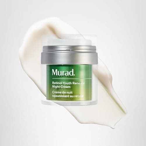 Murad Retinol Youth Renewal Night Cream - Anti-Aging Moisturizer with Retinol Tri-Active Technology and Niacinamide Gently Fights Wrinkles and Fine Lines, Boosts Radiance and Firms Skin - 1.7 Fl Oz 5