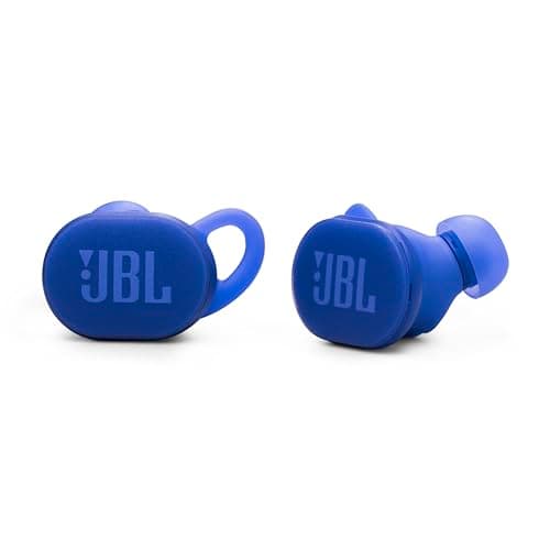 JBL Endurance Race 2 - Waterproof (IP68) Sports True Wireless Earbuds with 4 mics for Crisp, Clear Calls, JBL Pure Bass Sound, 48Hrs of Playback, Plus Speed Charging & Active Noise Cancelling (Blue) 2