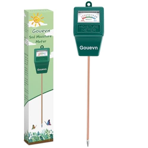 Gouevn Soil Moisture Meter, Plant Moisture Meter Indoor & Outdoor, Hygrometer Moisture Sensor Soil Test Kit Plant Water Meter for Garden, Farm, Lawn (No Battery Needed) 4