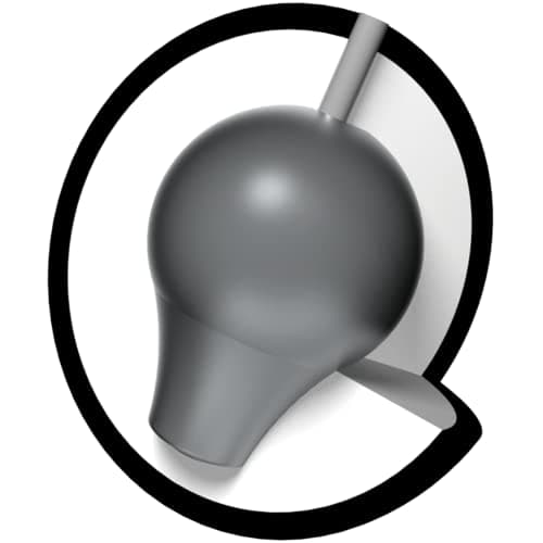 Brunswick Rhino Bowling Ball, Red/Black/Gold, 14 lb 2