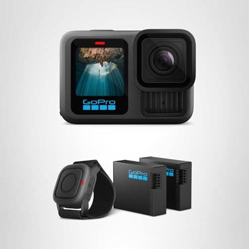 GoPro HERO13 Black Action Bundle - Includes 2 Enduro Batteries and Waterproof Shutter Remote 5